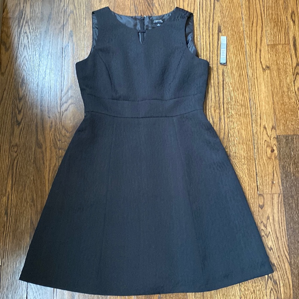 NWT, Tahari black dress, size 12